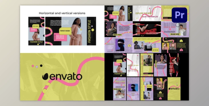 Download Colorful Stylish Slides for Premiere Pro (Videohive 53402155)