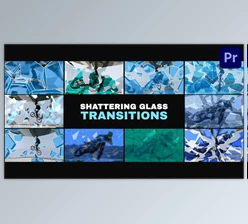 Download Shattering Glass Transitions | Premiere Pro MOGRT (Videohive 53414618)