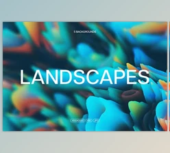 Download Abstract 3D Landscapes - 281830980