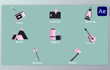 Download Travel Icons And <span class='badge badge-warning'>Titles</span> for After Effects (<span class='badge badge-warning'>Videohive</span> 53541904) - AE Project