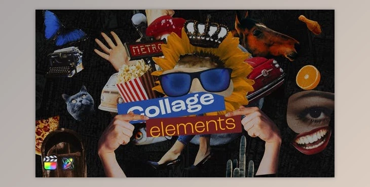 Download Creative Collage Pack with Intro and 4 Stories | FCPX & Apple Motion (Videohive 53601268)