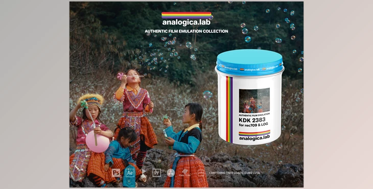 Download Analogica Lab LUT KODAK 2383 D55 D60 D65 35MM Film Simulation