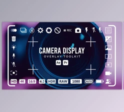 Download Camera Display Overlay Toolkit (Videohive 53690615) - AE Project
