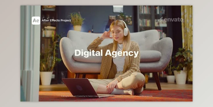 Download Digital Agency Promo Opener (Videohive 53711810) - AE Project