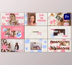Download Sweet Social Media Slides for Premiere Pro (Videohive 53436440) - AE Project