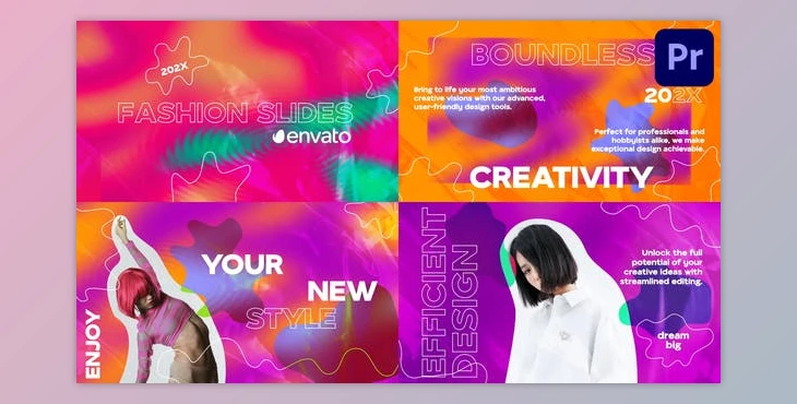 Download Psychedelic Fashion Scenes for Premiere Pro (Videohive 53436505)