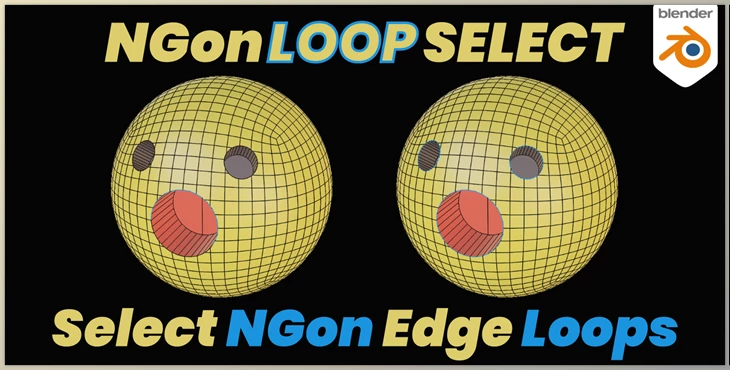 Download Blender Market - NGon Loop Select v3.1.0