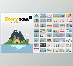 Download Story Now | Backgrounds for Premiere Pro (Videohive 53500028)