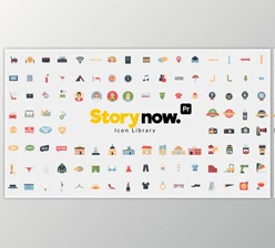 Download Story Now | 1400 Icons Library for Premiere Pro (Videohive 53526224)