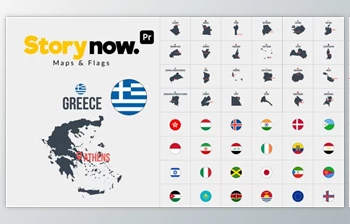Download Story Now | Maps & Flags for Premiere <span class='badge badge-warning'>Pro</span> (Videohive 53527832)