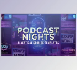 Download Podcast Nights Stories (Videohive 53688976) - AE Project