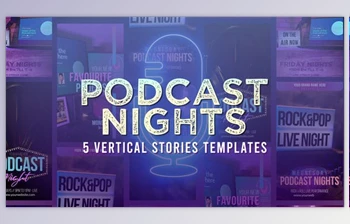 Download <span class='badge badge-warning'>Podcast</span> Nights Stories (<span class='badge badge-warning'>Videohive</span> 53688976) - AE <span class='badge badge-warning'>Project</span>