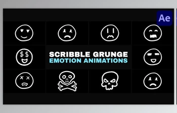 Download Minimal Scribble <span class='badge badge-warning'>Grunge</span> Emotion Animations | After Effects (<span class='badge badge-warning'>Videohive</span> 53579327) - AE <span class='badge badge-warning'>Project</span>