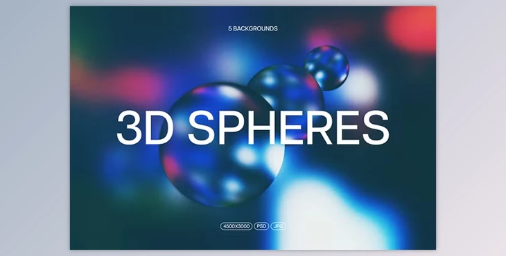 Download Abstract 3D Spheres - 282143888
