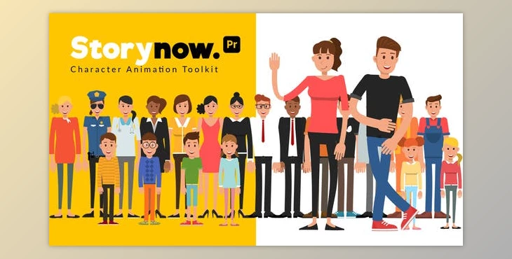 Download Story Now | Characters Animation for Premiere Pro (Videohive 53465426)