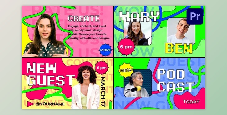 Download Podcast Promo for Premiere Pro (Videohive 53653330)
