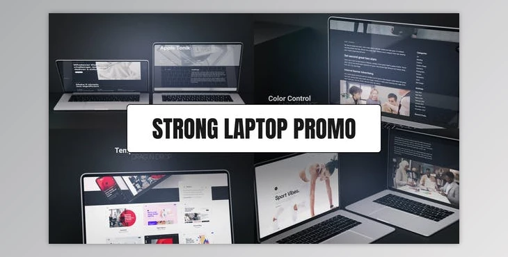 Download Strong Laptop Promo (Videohive 53772453) - AE Project