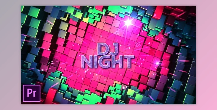 Download DJ Night Party Opener - Premiere Pro (Videohive 53658390)