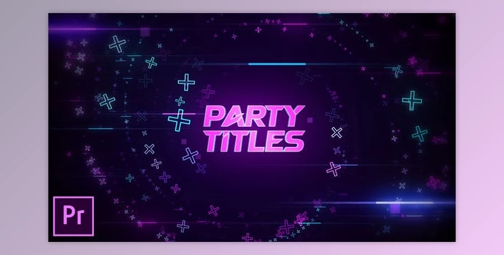 Download Party Titles - Premiere Pro (Videohive 53657859)