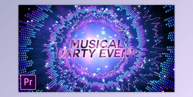 Download Musical Event Party Opener - Premiere Pro (Videohive 53657979)