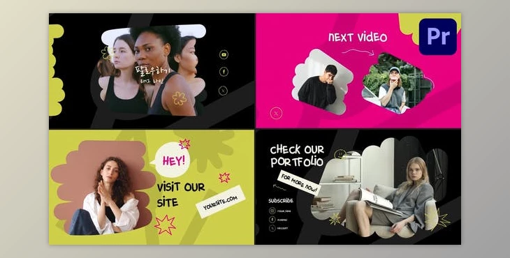 Download Youtube Slides | Premiere Pro MOGRT (Videohive 53653527)
