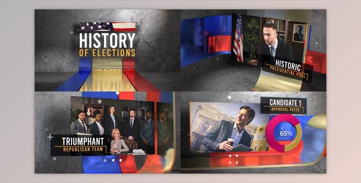 Download History of Elections (Videohive 53664106) - AE Project