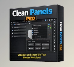 Blender - Download Clean Panels Pro v7.0.18