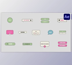 Download Gadget Interface Icons And Buttons for After Effects (Videohive 53577819) - AE Project