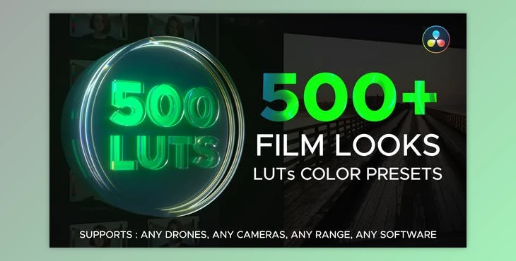 Download LUT Color Presets for DaVinci Resolve (Videohive 31728553)