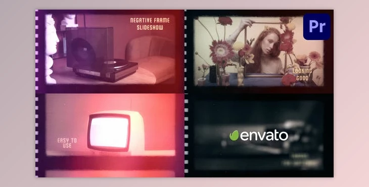 Download Negative Frame Slideshow for Premiere Pro (Videohive 53645622)