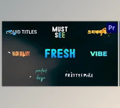 Download Liquid Titles for Premiere Pro (Videohive 53644631)