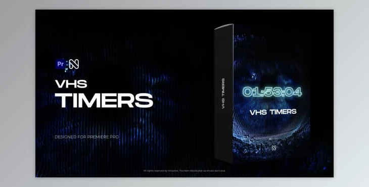 Download VHS Timers for Premiere Pro (Videohive 51122215) - PR Project