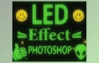 Download LED <span class='badge badge-warning'>Effect</span> Photoshop - 45506087