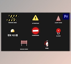 Download Attention Alert Icons And Titles for Premiere Pro (Videohive 53652405)