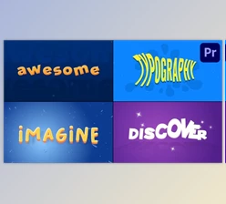 Download Cartoon Text Animations for Premiere Pro (Videohive 53688175)