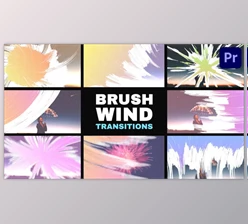 Download Brush Wind Transitions for Premiere Pro (Videohive 53686015)