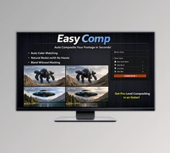 Easy Comp - Easy footage composition and color matching in Ae by Aescripts (v1.2.54 for Win, Mac)