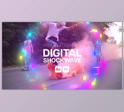 Download Premium Overlays Digital Shockwave (Videohive 53713643)