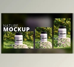 Download 3D Nature Product Mockup plus Vertical (Videohive 53923001) - AE Project