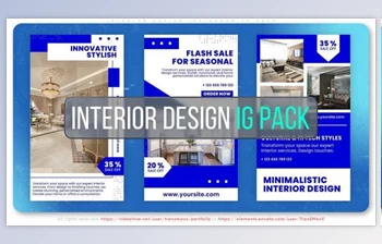 Download Interior Design Instagram 10 <span class='badge badge-warning'>PACK</span> (<span class='badge badge-warning'>Videohive</span> 53974121) - AE Project