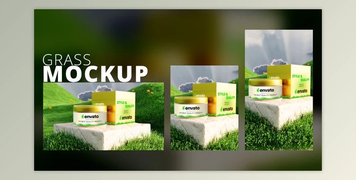 Download Vertical Product Mockup Nature (Videohive 53987210) - AE Project