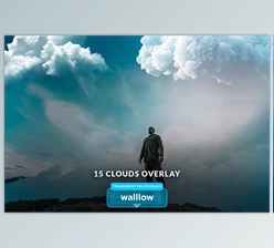Download Clouds png photo overlays - 280765614