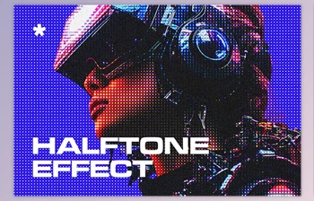 Download Bright Halftones Photo <span class='badge badge-warning'>Effect</span> - 280644809