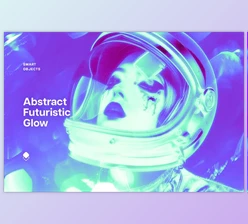Download Futuristic Glow Photo Effect - 281681462