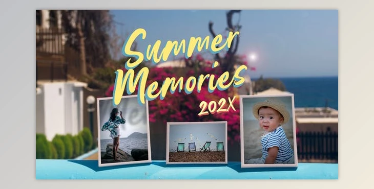 Download Summer vacations slideshow (Videohive 54005721) - AE Project
