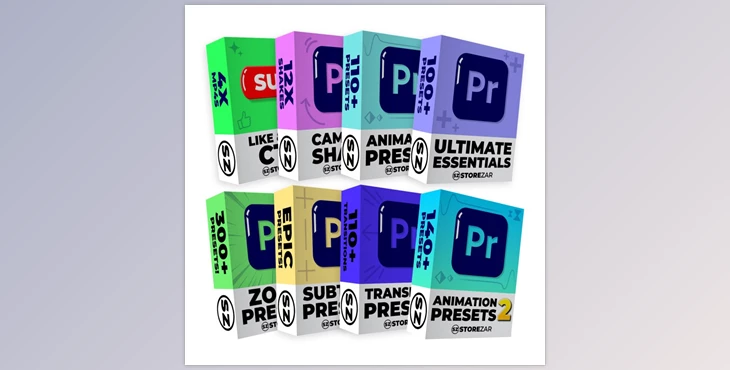 Download Storezar The Ultimate Bundle MEGA for Premiere Pro