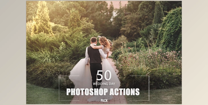 Download 50 Wedding Day Photoshop Actions