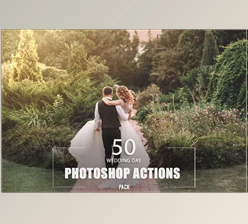 Download 50 Wedding Day Photoshop Actions