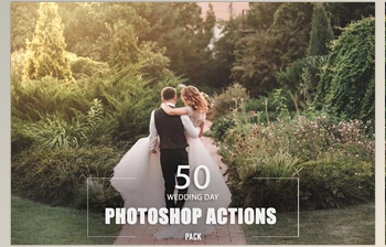 Download 50 Wedding Day <span class='badge badge-warning'>Photoshop</span> <span class='badge badge-warning'>Actions</span>