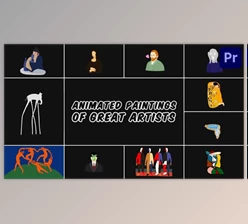 Download Animated Paintings of Great Artists for Premiere Pro (Videohive 53901398)